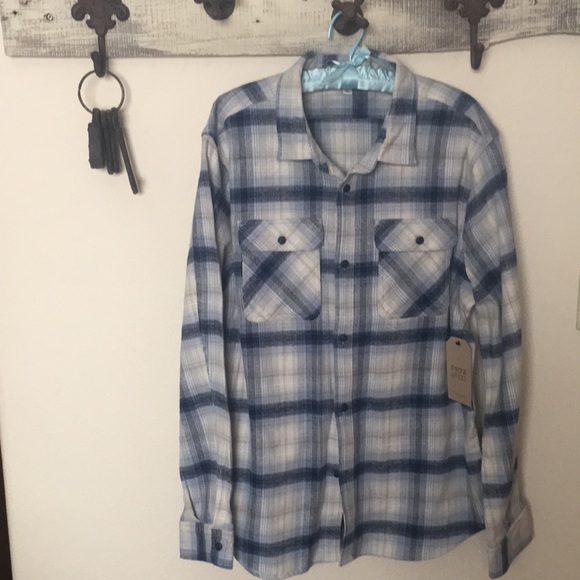 Mens NWT Frye and Co. Flannel Shirt Size XL - Picture 3 of 6